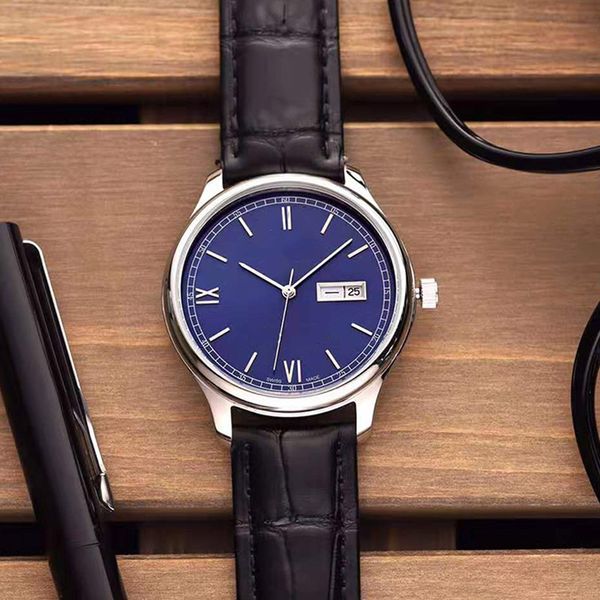 classic watches mechanical watch mineral leather strap perfect quality wristwatch for men orologio di lusso 40mm, Slivery;brown
classic watches mechanical watch mineral leather strap perfect quality wristwatch for men orologio di lusso 40mm, Slivery;brown