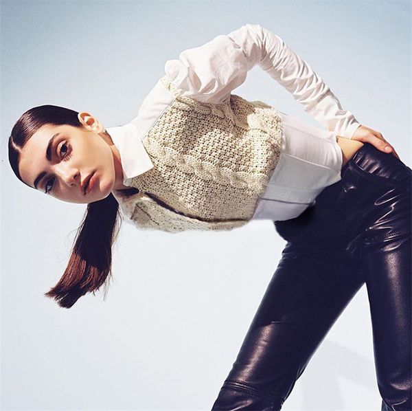 pants Msxu fashion chic turn down collar tunic cable crochets haphazard female blouse, White
pants Msxu fashion chic turn down collar tunic cable crochets haphazard female blouse, White