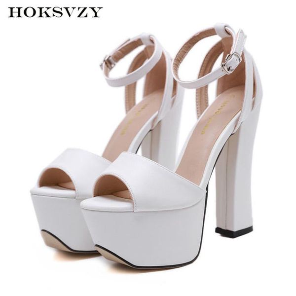 summer high platform thick fish mouth shoes nightclub word buckle strap heel women sandals, Black
summer high platform thick fish mouth shoes nightclub word buckle strap heel women sandals, Black