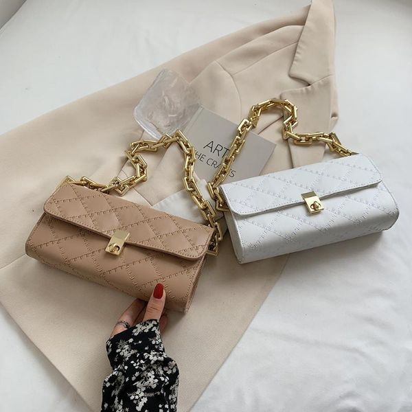 evening bags lattice pattern design women's fashion pu leather solid color shoulder underarm bag casual women thick chain hasp handbag
evening bags lattice pattern design women's fashion pu leather solid color shoulder underarm bag casual women thick chain hasp handbag