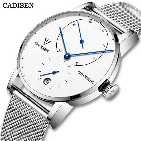 wristwatches cadisen men mechanical watches kinetic energy display automatic watch 50m waterproof steel mesh wristwatch, Slivery;brown
wristwatches cadisen men mechanical watches kinetic energy display automatic watch 50m waterproof steel mesh wristwatch, Slivery;brown