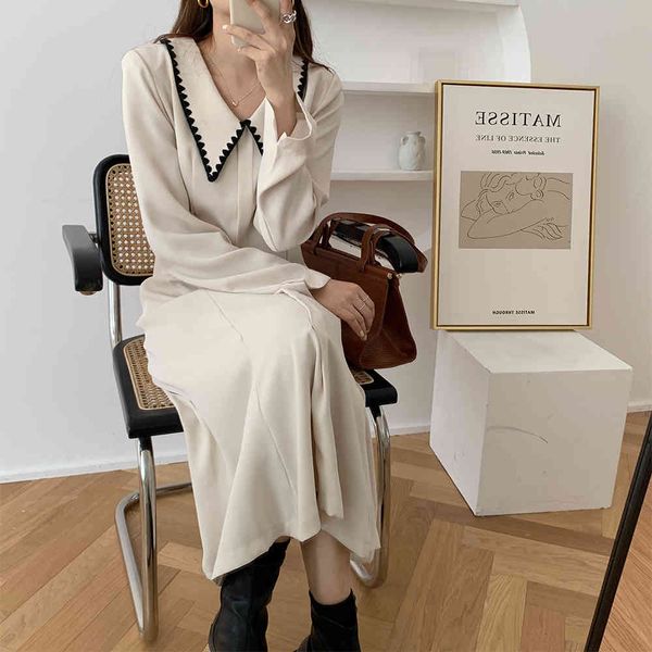 casual dresses 2021 romance beige summer mermaid gentle sweet ol chic slim girls trumpets all match long es vestidos 5k44, Black;gray
casual dresses 2021 romance beige summer mermaid gentle sweet ol chic slim girls trumpets all match long es vestidos 5k44, Black;gray