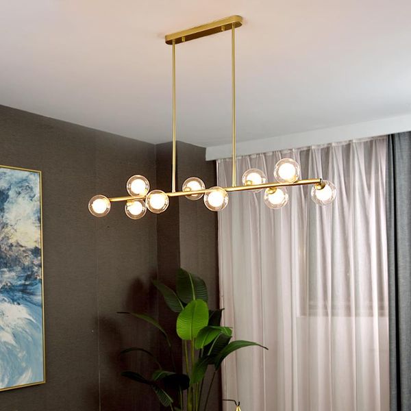 pendant lamps modern simple glass ball restaurant led chandelier full copper long magic bean gold and black iron decorative
pendant lamps modern simple glass ball restaurant led chandelier full copper long magic bean gold and black iron decorative