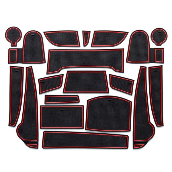 car organizer anti-slip rubber gate slot mat cup mats for kona encino 2021 internal accessories stickers styling 17pcs
car organizer anti-slip rubber gate slot mat cup mats for kona encino 2021 internal accessories stickers styling 17pcs