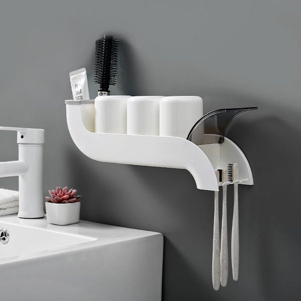 bathroom storage & organization toothbrush holder mouthwash cup rack wall-mounted non-punching organizer accessories
bathroom storage & organization toothbrush holder mouthwash cup rack wall-mounted non-punching organizer accessories