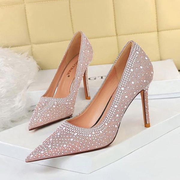 dress shoes 2021 luxury women 9.5cm sparkly heels stiletto pumps pointed toe diamond pink crystal pearl lady 43 plus size, Black
dress shoes 2021 luxury women 9.5cm sparkly heels stiletto pumps pointed toe diamond pink crystal pearl lady 43 plus size, Black