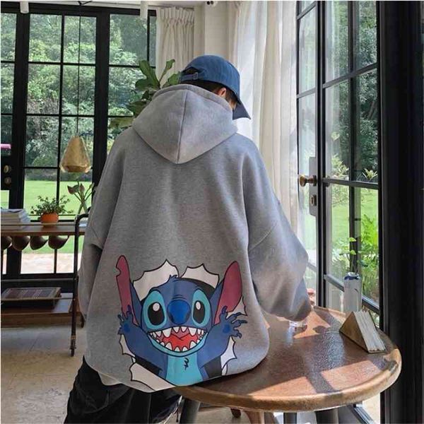 autumn winter harajuku style student class clothes, sweaters, men's and women's hoods, stize fashion hip-hop loose couple clothes, Black
autumn winter harajuku style student class clothes, sweaters, men's and women's hoods, stize fashion hip-hop loose couple clothes, Black