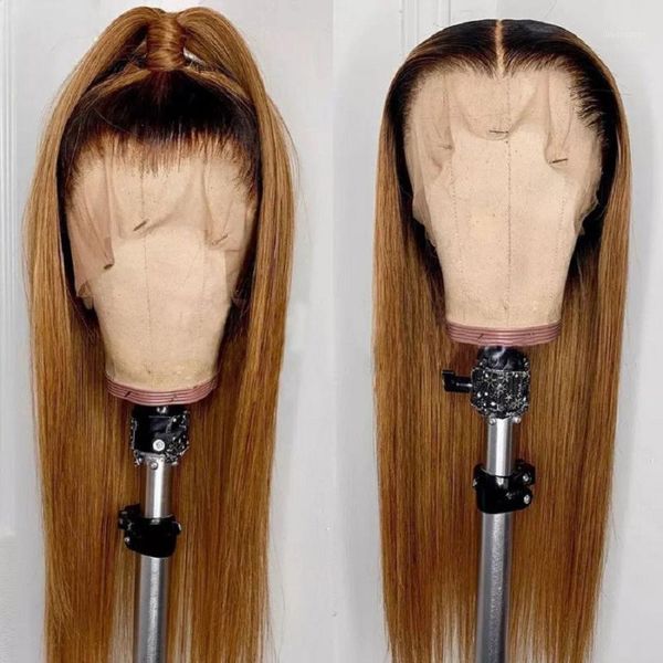 inch soft silky straight preplucked remy black ombre honey blonde 13x4 lace front wig with baby hair human for women wigs1, Black;brown
inch soft silky straight preplucked remy black ombre honey blonde 13x4 lace front wig with baby hair human for women wigs1, Black;brown