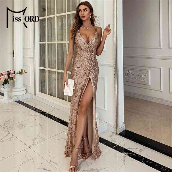 missord women v neck sequin spaghetti strap dress backless high split maxi dress summer evening party dress vestido m0799-1 210409, Black;gray
missord women v neck sequin spaghetti strap dress backless high split maxi dress summer evening party dress vestido m0799-1 210409, Black;gray