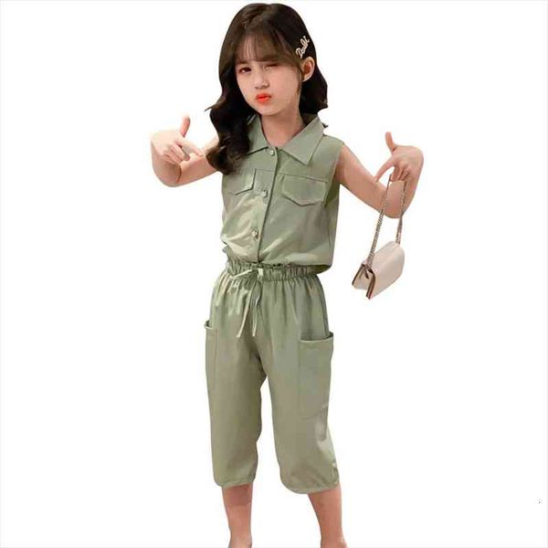 children summer clothes vest short girls set solid color girl outfit casual style childrens costume 6 8 10 12 14, White
children summer clothes vest short girls set solid color girl outfit casual style childrens costume 6 8 10 12 14, White