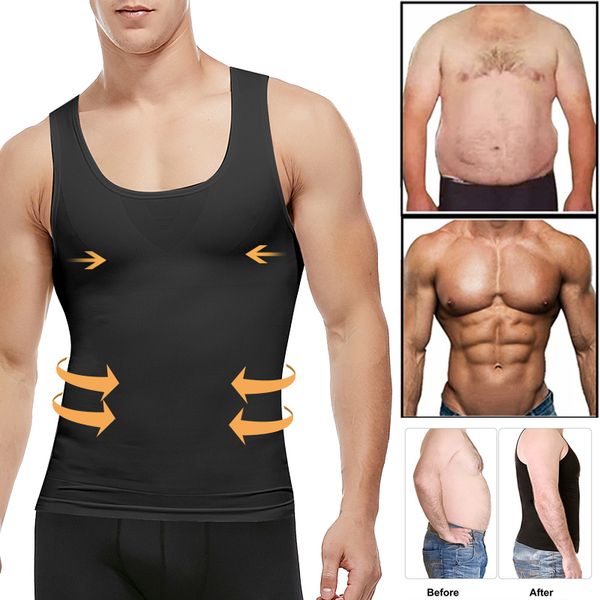 menss slimming body shaper corset vest shirt compression abdomen tummy belly control waist cincher slimming underwear dropship, Black;brown
menss slimming body shaper corset vest shirt compression abdomen tummy belly control waist cincher slimming underwear dropship, Black;brown