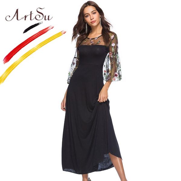 casual dresses black women hollow out floral embroidery mesh dress party vestido de festa s-5xl plus size elegant maxi long, Black;gray
casual dresses black women hollow out floral embroidery mesh dress party vestido de festa s-5xl plus size elegant maxi long, Black;gray