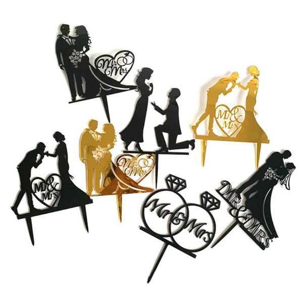 other festive & party supplies 1pcs wedding cake er bride groom mr mrs acrylic black gold ers decoration mariage
other festive & party supplies 1pcs wedding cake er bride groom mr mrs acrylic black gold ers decoration mariage