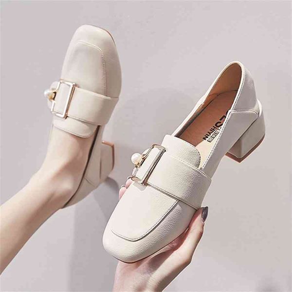 elegant women pumps metal buckle loafers fashion pearl ladies shoes comfortable pu slip-on mid heel women office shoes, Black
elegant women pumps metal buckle loafers fashion pearl ladies shoes comfortable pu slip-on mid heel women office shoes, Black