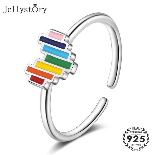 cluster rings jellystory 925 sterling silver ring with heart shaped rainbow adjustable jewellery for women wedding promise party gifts, Golden;silver
cluster rings jellystory 925 sterling silver ring with heart shaped rainbow adjustable jewellery for women wedding promise party gifts, Golden;silver