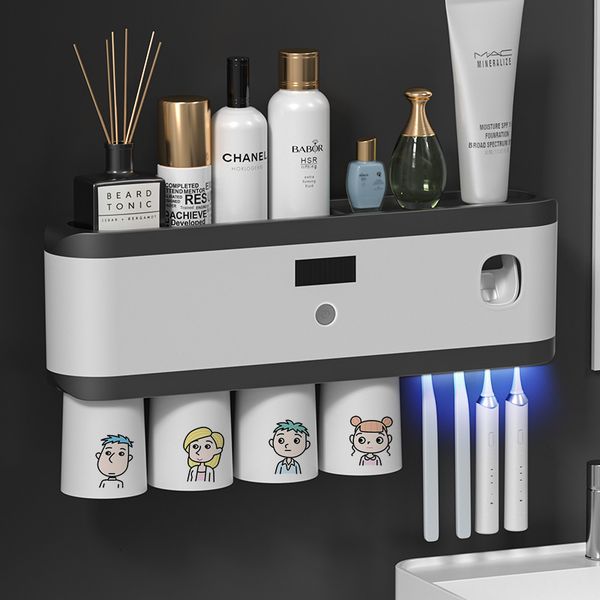 creative home intelligent disinfector electric toothbrush holder set non perforated uv shelf
creative home intelligent disinfector electric toothbrush holder set non perforated uv shelf