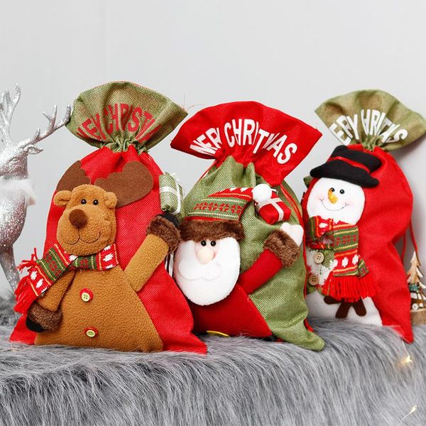 year christmas gift bag boxes santa claus linen candy packaging bags decorations for home gifts 27x41cm wrap
year christmas gift bag boxes santa claus linen candy packaging bags decorations for home gifts 27x41cm wrap