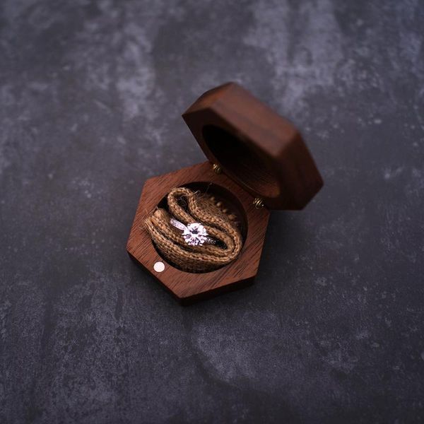 jewelry pouches, bags simple wooden engraved ring box handmade rustic natural black walnut proposal engagement hexagon small holder, Pink;blue
jewelry pouches, bags simple wooden engraved ring box handmade rustic natural black walnut proposal engagement hexagon small holder, Pink;blue