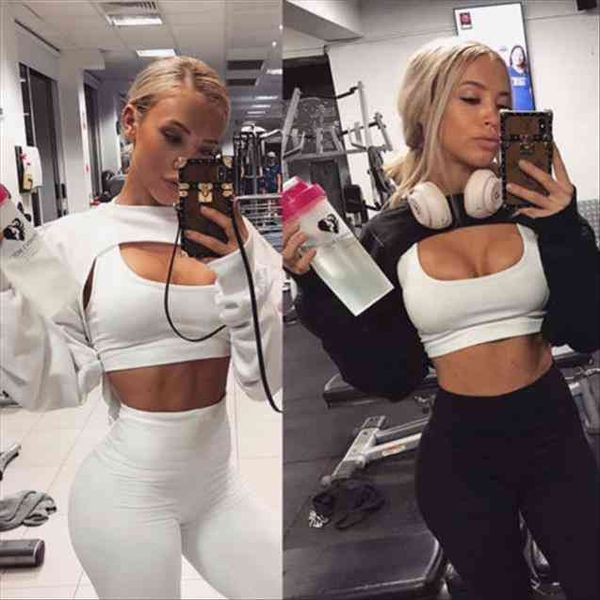 early autumn female fashion long sleeve hollow out solid crop women irregular sweatshirt s, Black
early autumn female fashion long sleeve hollow out solid crop women irregular sweatshirt s, Black
