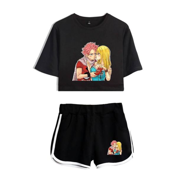 anime fairy tail 2 women tracksuits piece outfits crop track suit set and shorts ladies hip hop, Gray
anime fairy tail 2 women tracksuits piece outfits crop track suit set and shorts ladies hip hop, Gray