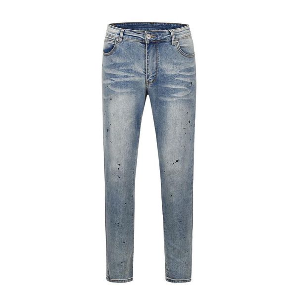 men's jeans 2021 autumn american street punk style slim vintage solid color pencil pants high skinny, Blue
men's jeans 2021 autumn american street punk style slim vintage solid color pencil pants high skinny, Blue