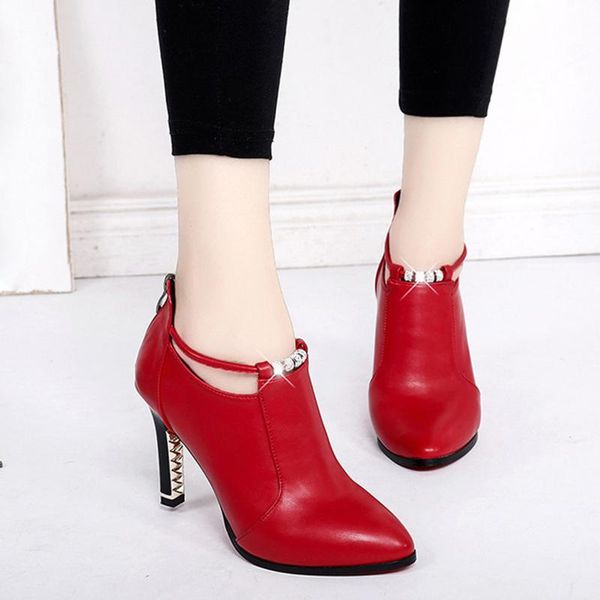 dress shoes 2021 spring and autumn ladies high heel women's wild pointed stiletto fashion black leather women boots tacones mujer
dress shoes 2021 spring and autumn ladies high heel women's wild pointed stiletto fashion black leather women boots tacones mujer