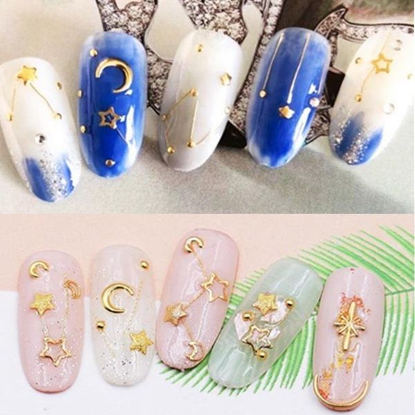 fashion girls women lady moon with star hollow out 3d nail art decorations stickers1, Silver;gold
fashion girls women lady moon with star hollow out 3d nail art decorations stickers1, Silver;gold