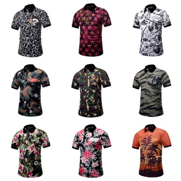 men's polos summer short men shirt camouflage designer 3d printing shirts male funny beach style tee fashion t-shirt cdy6, White;black
men's polos summer short men shirt camouflage designer 3d printing shirts male funny beach style tee fashion t-shirt cdy6, White;black