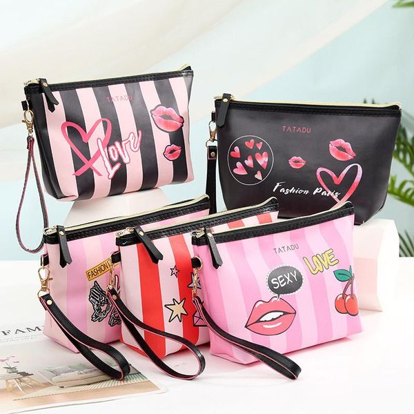 japan and south korea creative inkjet ladies portable cosmetic bag travel pu square zipper storage bags & cases
japan and south korea creative inkjet ladies portable cosmetic bag travel pu square zipper storage bags & cases