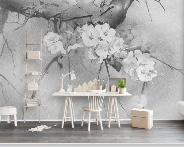 wallpapers papel de parede grey hand-painted style cherry blossom 3d wallpaper,living room tv wall bedroom papers home decor mural
wallpapers papel de parede grey hand-painted style cherry blossom 3d wallpaper,living room tv wall bedroom papers home decor mural