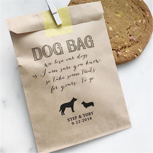 gift wrap custom doggie bag favor - dinner menu collection bags printed on kraft brown paper
gift wrap custom doggie bag favor - dinner menu collection bags printed on kraft brown paper