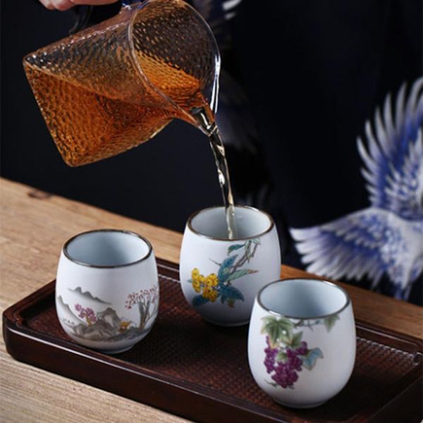 cups & saucers chinese ru kiln cracked tea handpainted ceramic teacup china porcelain cute cup 100ml drinking beer coffee wine whisky mug
cups & saucers chinese ru kiln cracked tea handpainted ceramic teacup china porcelain cute cup 100ml drinking beer coffee wine whisky mug
