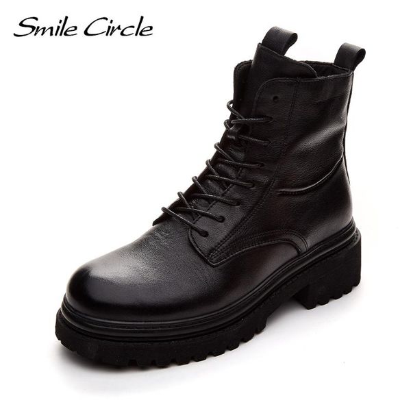 boots smile circle cow leather ankle women black platform ladies shoes short fashion motorcycle autumn
boots smile circle cow leather ankle women black platform ladies shoes short fashion motorcycle autumn