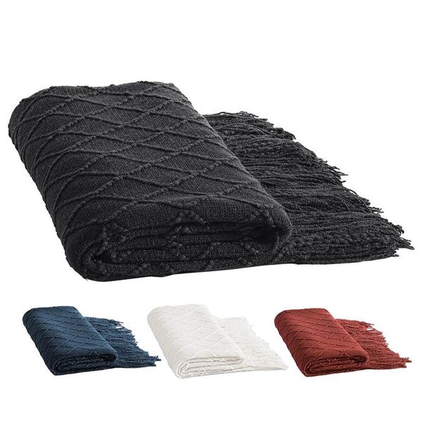 blankets rhombus acrylic knit woven blanket,soft nap throw with tassel for bed sofa travel picnic, suitable all seasons
blankets rhombus acrylic knit woven blanket,soft nap throw with tassel for bed sofa travel picnic, suitable all seasons