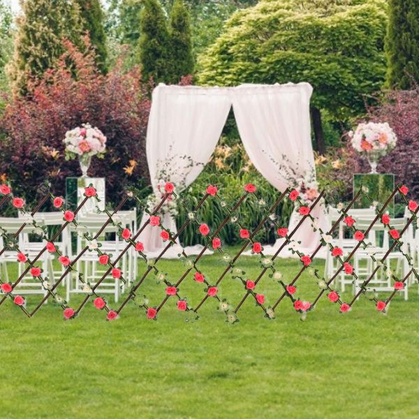 fencing, trellis & gates garden fence wooden hedge with artificial flower leaves decoration screening expanding for wedding
fencing, trellis & gates garden fence wooden hedge with artificial flower leaves decoration screening expanding for wedding