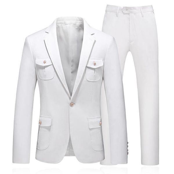 arrival fashionable mens suits white groom tuxedos shawl lapel men one button wedding ( jacket+pants) men's & blazers, White;black
arrival fashionable mens suits white groom tuxedos shawl lapel men one button wedding ( jacket+pants) men's & blazers, White;black