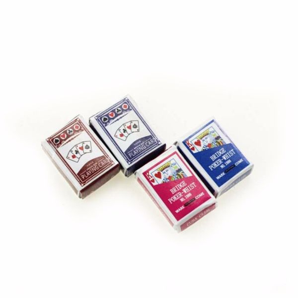 1 set mini 112 dollhouse poker cards playing game for bjd kurhn miniatures home decor
1 set mini 112 dollhouse poker cards playing game for bjd kurhn miniatures home decor