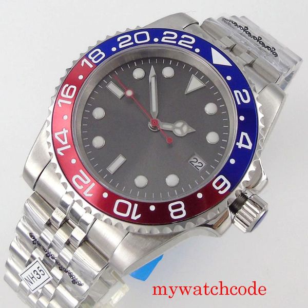 wristwatches 40mm grey dial mechanical automatic mens watch sapphire glass luminous calendar nh35a miyota 8215 movement jubilee strap, Slivery;brown
wristwatches 40mm grey dial mechanical automatic mens watch sapphire glass luminous calendar nh35a miyota 8215 movement jubilee strap, Slivery;brown