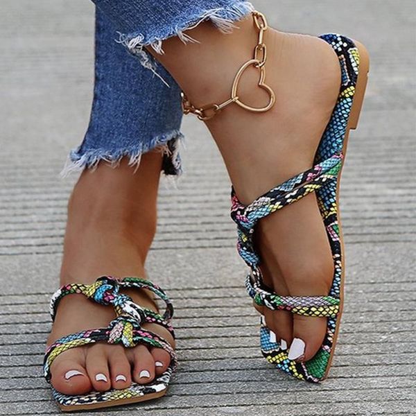 slippers summer women casual flat sandals fashion snake print mixed color lady slides comfort outdoor flats shoes xl 43, Black
slippers summer women casual flat sandals fashion snake print mixed color lady slides comfort outdoor flats shoes xl 43, Black