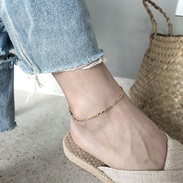 silvology 925 sterling silver asymmetry chain anklets gold texture 2021 summer fashionable anklets for women 925 foot jewelry, Red;blue
silvology 925 sterling silver asymmetry chain anklets gold texture 2021 summer fashionable anklets for women 925 foot jewelry, Red;blue