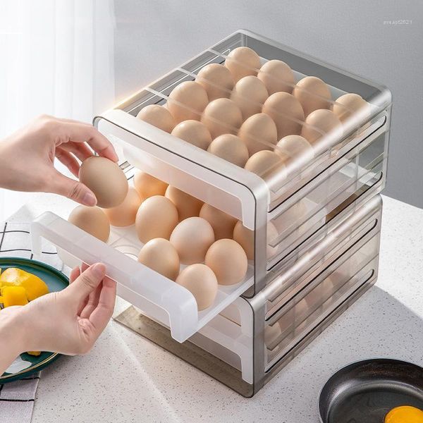 high-end drawer type egg box kitchen drop-proof anti-collision transparent storage double-layer fresh-keeping bottles & jars
high-end drawer type egg box kitchen drop-proof anti-collision transparent storage double-layer fresh-keeping bottles & jars