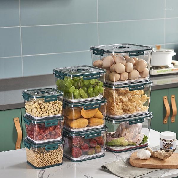 storage bottles & jars fresh box refrigerator keep transparent food grade pet plastic thickening time keeping
storage bottles & jars fresh box refrigerator keep transparent food grade pet plastic thickening time keeping