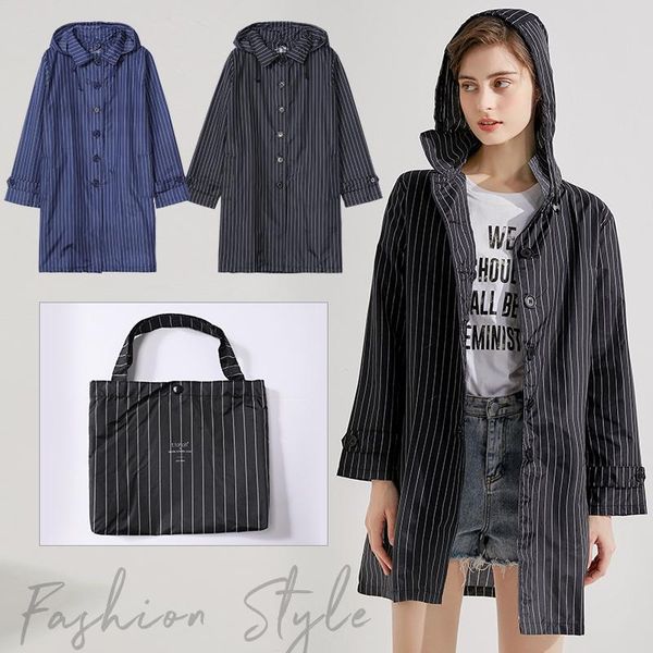 raincoats womens stylish black blue stripes raincoat rainproof rain coat windbreaker for travel hiking
raincoats womens stylish black blue stripes raincoat rainproof rain coat windbreaker for travel hiking