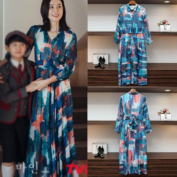 maternity dresses mine same li baoying's ink painting printing dress long skirt korean style elegant high quality, White
maternity dresses mine same li baoying's ink painting printing dress long skirt korean style elegant high quality, White
