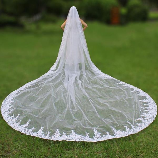 bridal veils real pos luxury bling sequins 5 meters long wedding veil with comb m white ivory tulle voile de mariee, Black
bridal veils real pos luxury bling sequins 5 meters long wedding veil with comb m white ivory tulle voile de mariee, Black