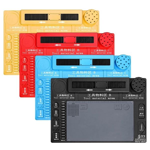 high temperature heat gun aluminum alloy pad comprehensive maintenance platform soldering mat bga station tools professional hand tool sets
high temperature heat gun aluminum alloy pad comprehensive maintenance platform soldering mat bga station tools professional hand tool sets