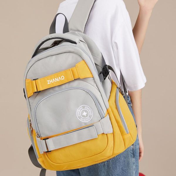 backpack strong fabric women's laplarge college student high school bag for women teenager youth female bookbag
backpack strong fabric women's laplarge college student high school bag for women teenager youth female bookbag