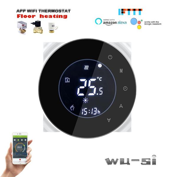smart home control indoor 3a floor heating thermostat, app wifi control, can connect google assistant
smart home control indoor 3a floor heating thermostat, app wifi control, can connect google assistant