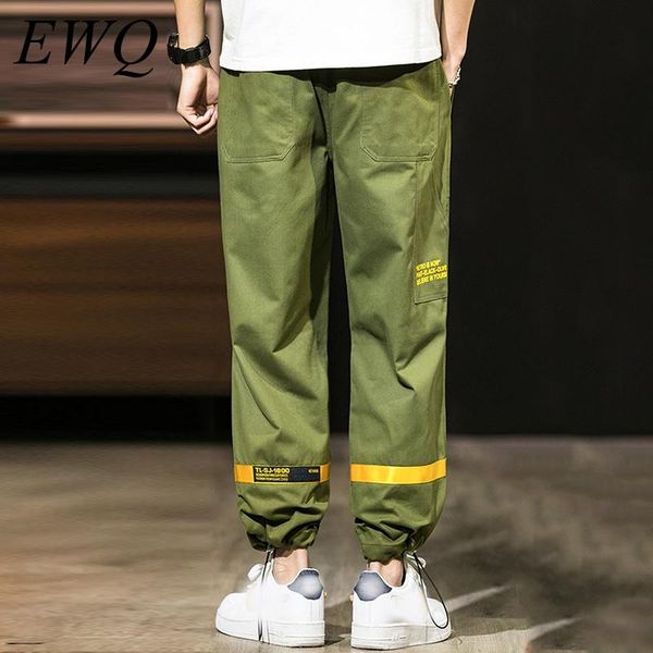 men's pants ewq / wear casual for male loose directly many pockets overalls letter printting trousers 2021 spring 9y1427, Black
men's pants ewq / wear casual for male loose directly many pockets overalls letter printting trousers 2021 spring 9y1427, Black