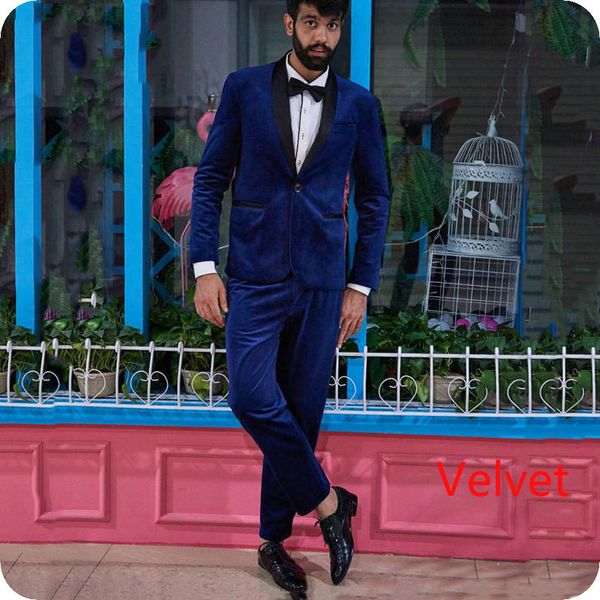 men's suits & blazers retro royal blue smoking groom tuxedo men wedding black shawl lapel slim fit man blazer jacket 2piece pants, White;black
men's suits & blazers retro royal blue smoking groom tuxedo men wedding black shawl lapel slim fit man blazer jacket 2piece pants, White;black